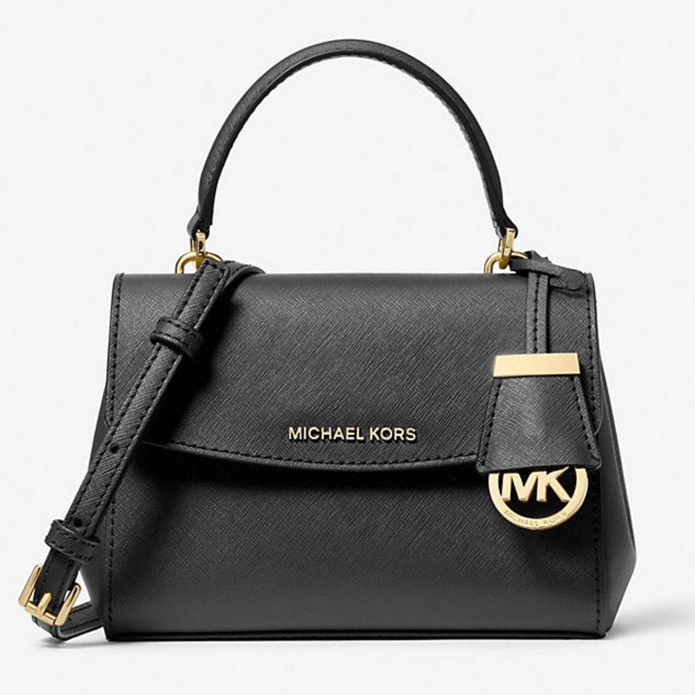 Michael Kors Ava Extra-Small Saffiano Leather Crossbody